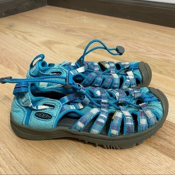 Keen Sandals Kids Blue Sz 1 Girls Washable - Picture 2 of 8